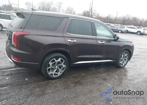 2021 Hyundai Palisade Calligraphy z USA, uszkodzony, nr VIN KM8R7DHE7MU303619